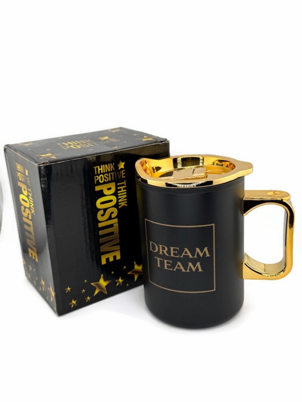 Think Positive Dream Team Employee Mug